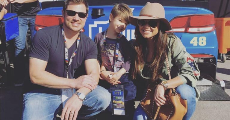 Nick Lachey’s Photo of His Son With Buddha Statue Brought the Haters