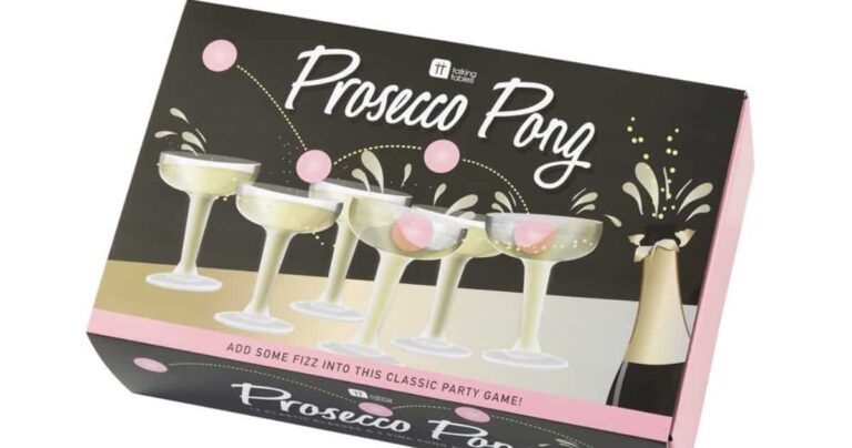 Prosecco Pong Is the Classy New Drinking Game You’re Going to Want to Play With All Your Mom Friends