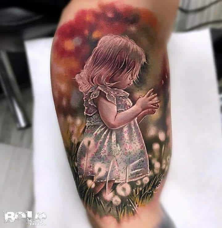 tattoo of kids