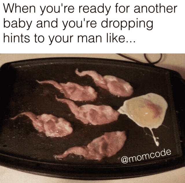 parenting memes eggs and bacon
