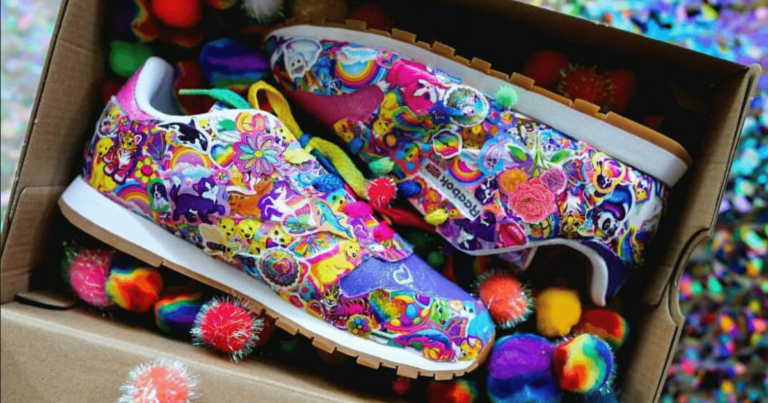 Every 90s Kid Is Lining up for Lisa Frank Reebok Shoes