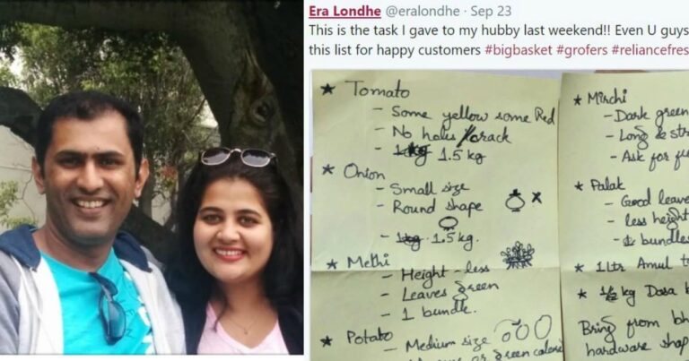 The Shopping List This Woman Gave Her Husband Has Wives Everywhere Saying ‘Yep’