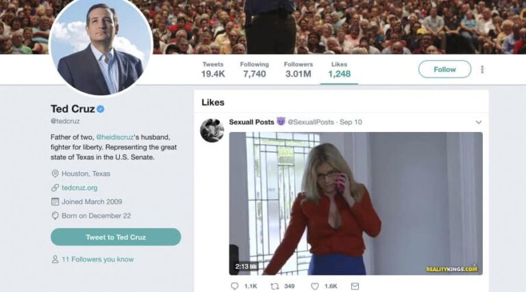 Ted Cruz Finds Out the, Um, Hard Way That Trending on Twitter Isn’t Always Good