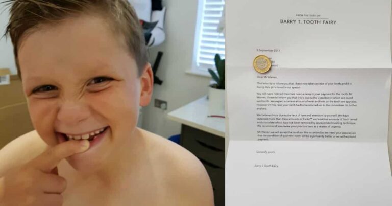 Dad’s ‘Warning’ From the Tooth Fairy Is a Smart Tactic to Get Your Kid to Brush