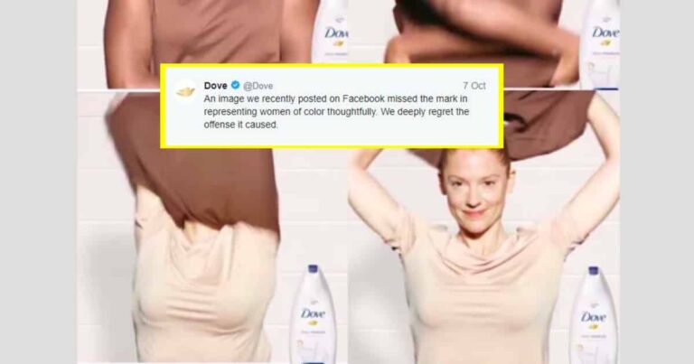 Dove Ad Sparks Controversy for Being Racist, Company Issues an Apology