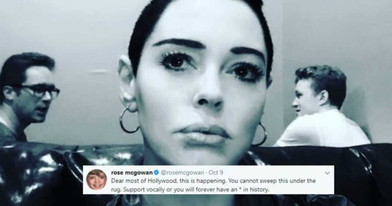 Twitter Suspends Rose McGowan’s Account After Her Allegations Against Weinstein and A-List Stars
