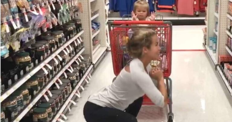 Target Workout Mom Took Her Routine to Walmart in a Big ‘Eff You’ to Haters