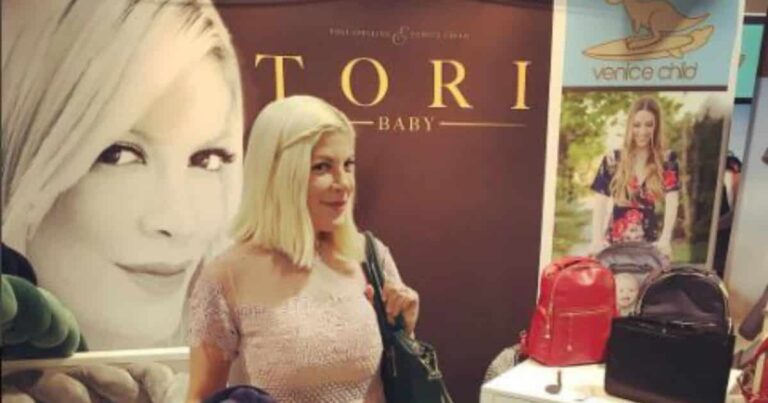 Tori Spelling Accused of Knocking Off an Indie Designer’s Baby Line