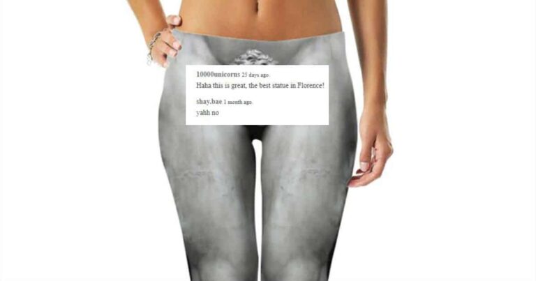 Sit Down, LulaRoe, These David Leggings Are the Most Insane Pants the World Has Ever Seen