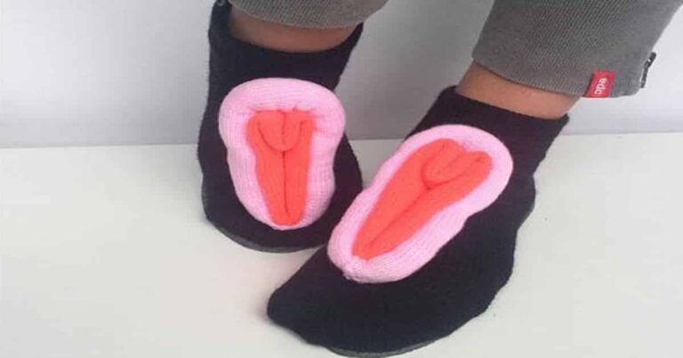 Leave a Spot Open on Your Christmas List for a Pair of Vagina Slippers
