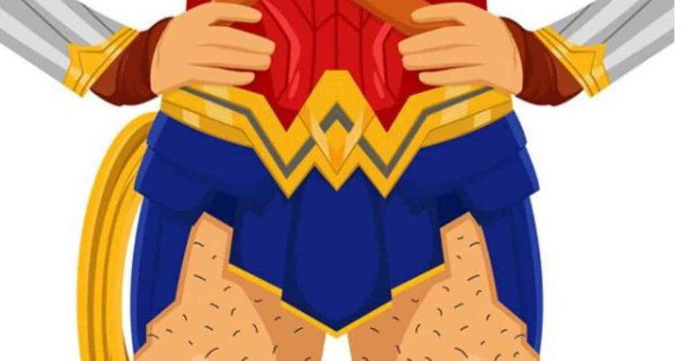 This Illustrator Drew Wonder Woman With Body Hair, and a Lot of People Freaked Out
