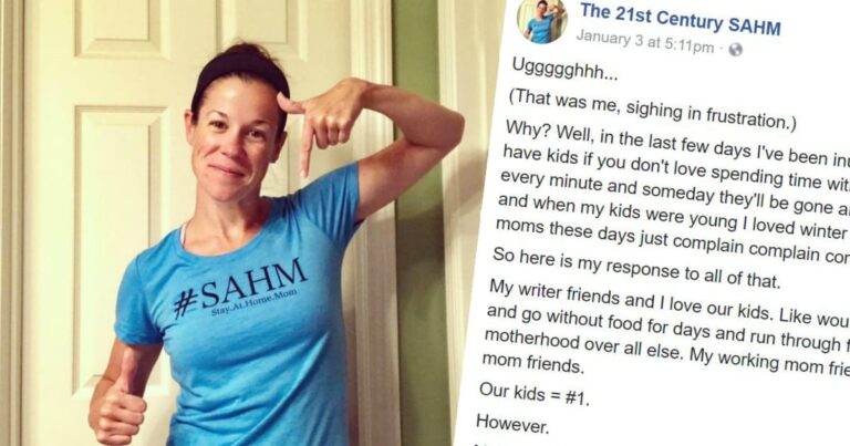 Blogger Faces Criticism for Telling the Honest Truth About Motherhood