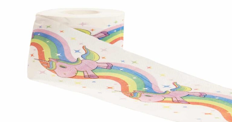 Make Your Magical Bum-Wiping Dreams Come True With Unicorn Toilet Paper