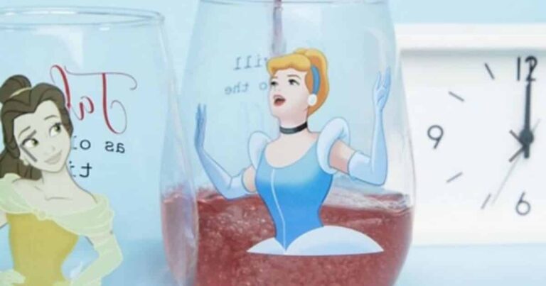 Disney Princess Wine Glasses Are Here So You Can Drink Like Royalty