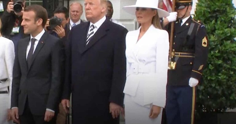 This Video of Trump Trying to Get Melania to Hold His Tiny Hand Is Awkward AF