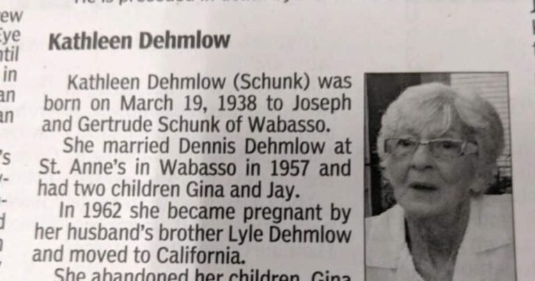 Let This Woman’s Obituary Be a Lesson to Us All: Don’t Be a Terrible Person!