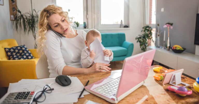 A Day in the Life of a Work-From-Home Mom