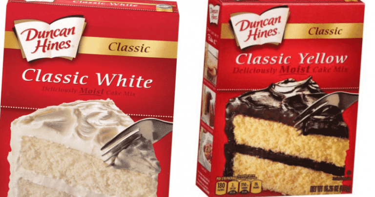 2.4 Million Boxes of Duncan Hines Cake Mix Have Been Recalled