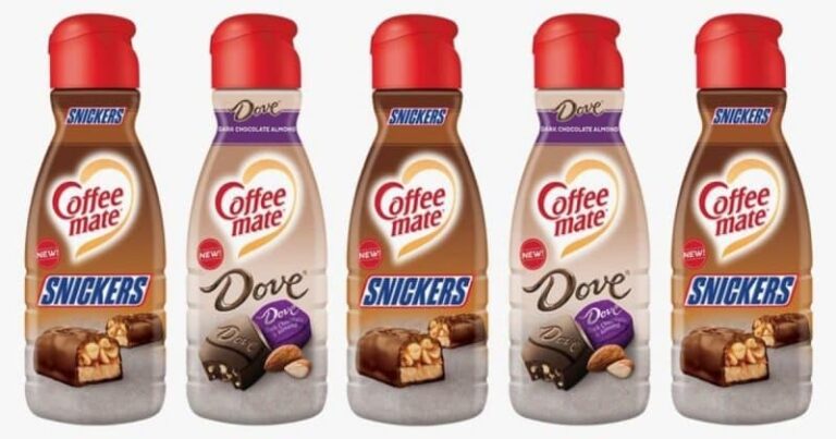 Coffee-mate’s Snickers And Dove Coffee Creamers Will Make Your Coffee Sing