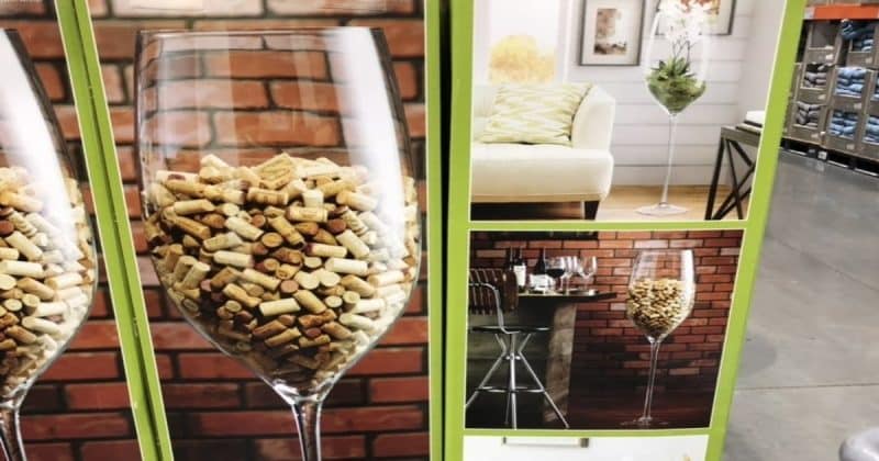 Costco Giant Wine Glass - How To Style For Home