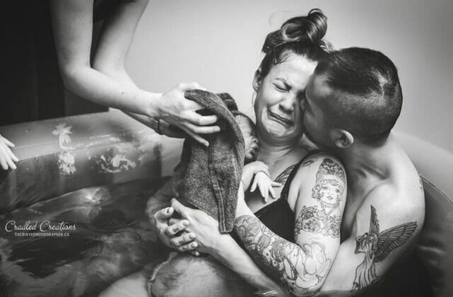 Birth Photos, Tattooed Moms, Birth Photos That Capture Tattooed Moms in All Their Glory, pregnancy, tattoos