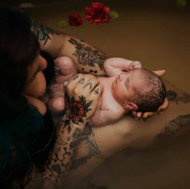Birth Photos, Tattooed Moms, Birth Photos That Capture Tattooed Moms in All Their Glory, pregnancy, tattoos