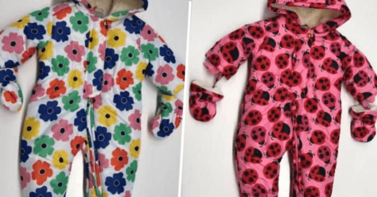 The Children’s Place Is Recalling Select Baby Girl Snowsuits Due To A Choking Hazard