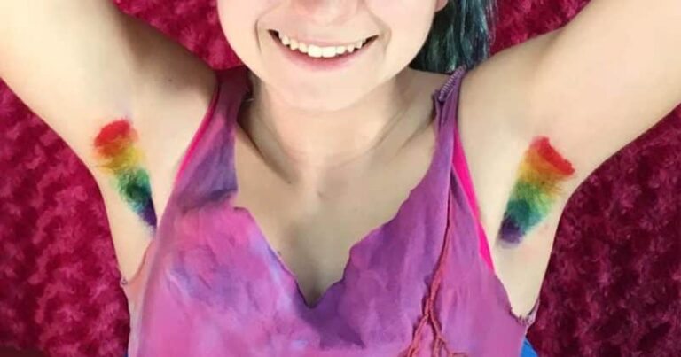 Unicorn Armpit Hair Is A Thing, And Well, It’s Kind Of Perfect