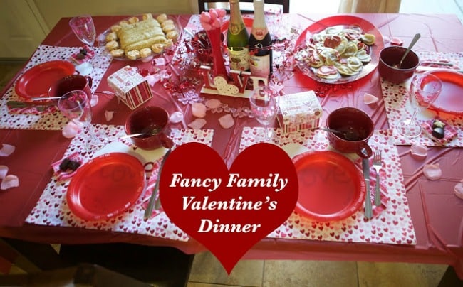 Valentine's day traditions dinner
