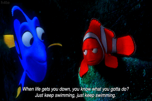 just keep swimming dory and marley 