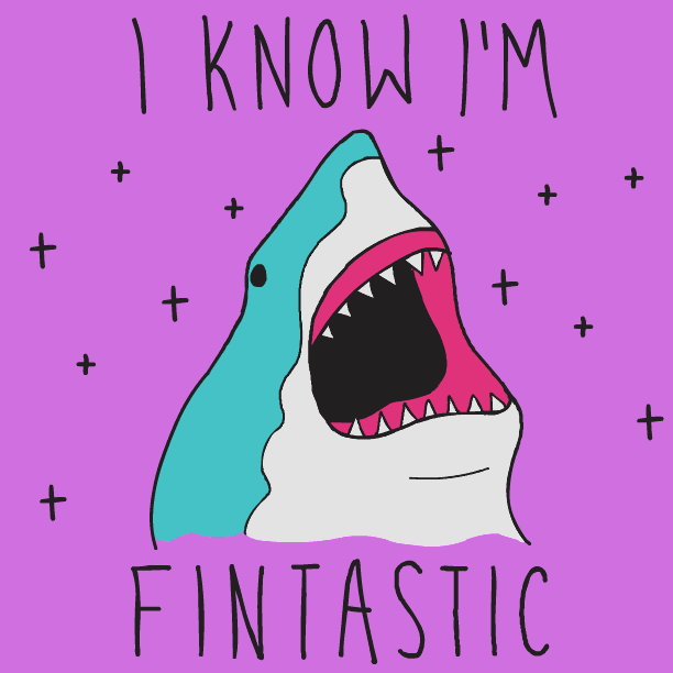 shark knows that it's fintastic 