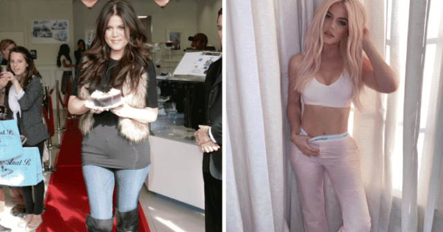 kardashian then and now