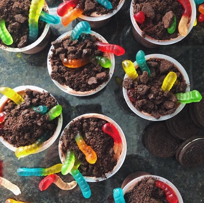  Pinterest Worthy Kids School Snacks Ideas Dirt and Worms