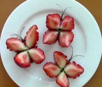 Pinterest Worthy Kids School Snacks Ideas Strawberry Butterflies