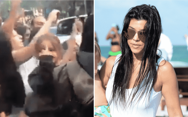 Kourtney Kardashian’s Son Reign Disick Seen Flipping Off Paparazzi