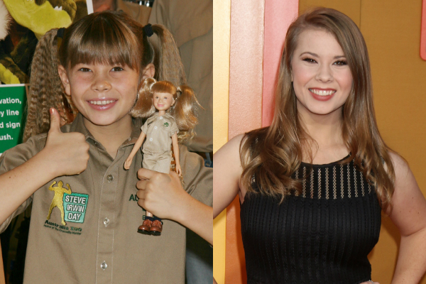 34 Celebrity Kids All Grown Up See Their Transformations then and now bindi irwin jpg