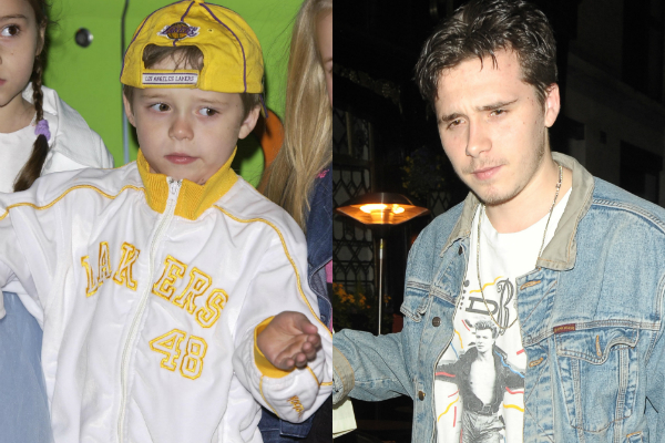 34 Celebrity Kids All Grown Up See Their Transformations then and now brooklyn jpg