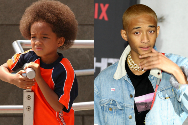 34 Celebrity Kids All Grown Up See Their Transformations then and now jaden smith jpg