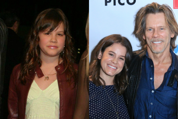 34 Celebrity Kids All Grown Up See Their Transformations then and now sosie bacon jpg