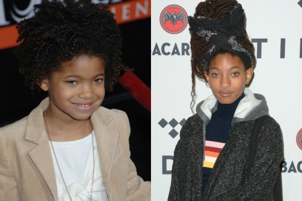 34 Celebrity Kids All Grown Up See Their Transformations then and now willow smith jpg