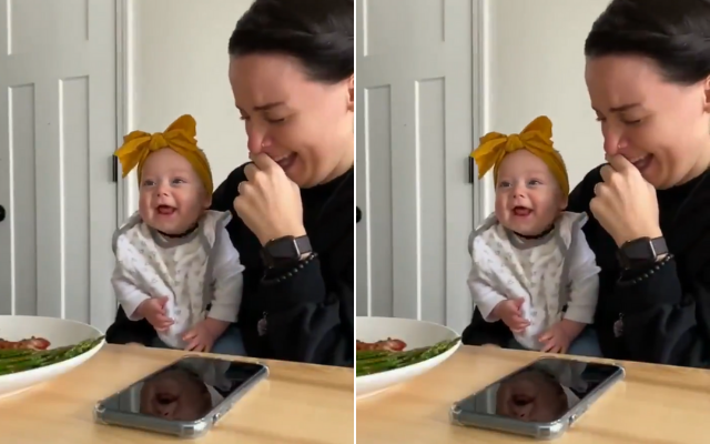 Viral Video of Mom Crying Listening To Her Baby Laugh Will Keep You Going This Week