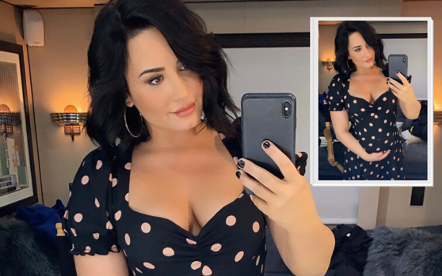 Demi Lovato Catches Heat For Fake Baby-Bump Selfie On Instagram