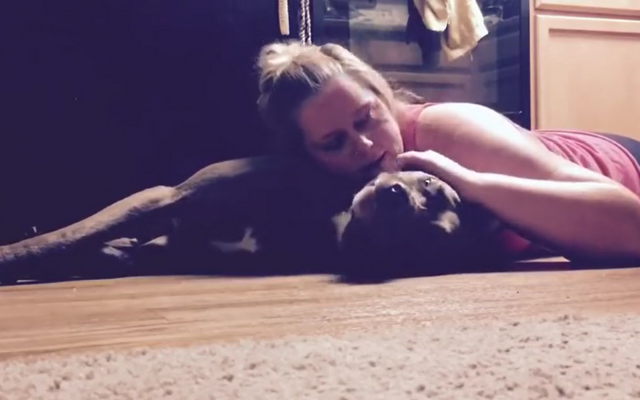 Amazing Video Shows Dog Trained To Protect Owner From Seizure Injuries